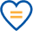 Equality Heart icon 